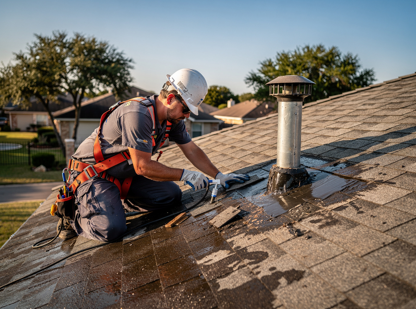 Roof Leak Repair in San Antonio 78254, TX