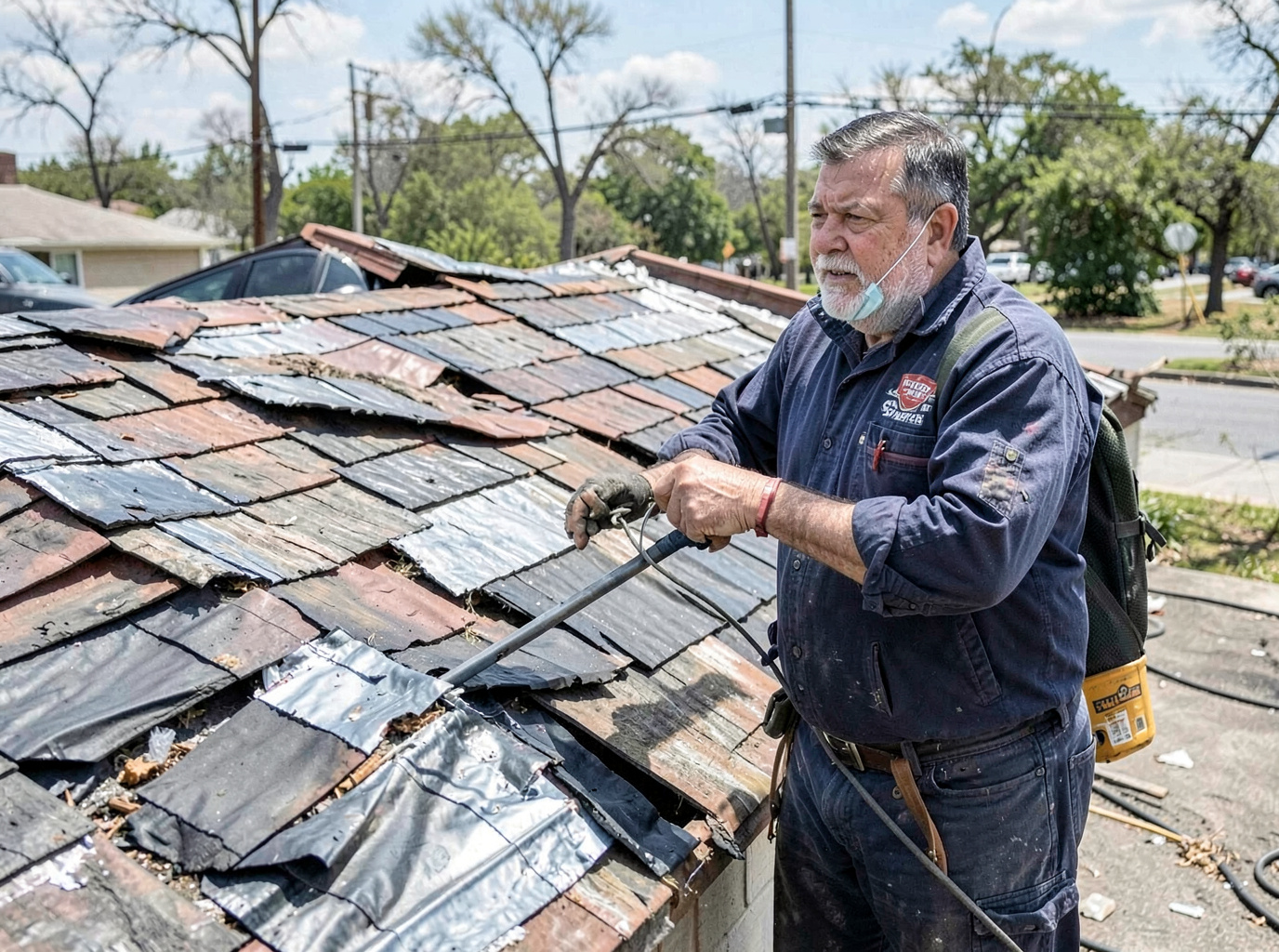Wind-Damaged Roof in San Antonio 78254, TX